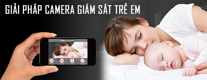 0410_e3 Lắp đặt camera IP Wifi quan sát con nhỏ tại nhà