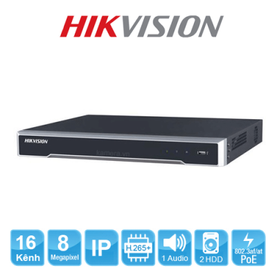 Đầu Ghi Camera 16 Kênh Hikvison IP DS-7616NI-K2/16P MTL6357