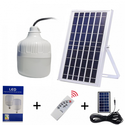 Đèn Led Búp Năng Lượng Mặt Trời 40W ✅Chống Nước Chống Han Rỉ NLB-40W