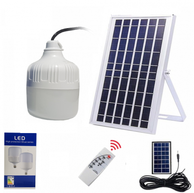 Đèn Led Búp Năng Lượng Mặt Trời 50W ✅Chống Nước Chống Han Rỉ NLB-50W