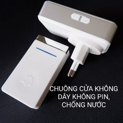 Chuông cửa không dây chống nước Amos