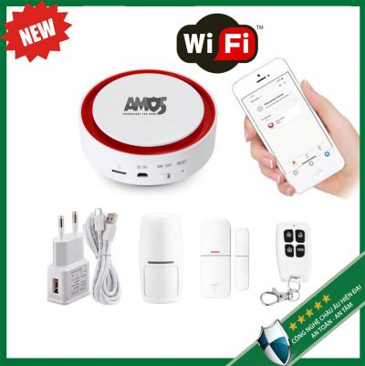 Báo Động Thông Minh Qua Điện Thoại Amos W-AMOS1
