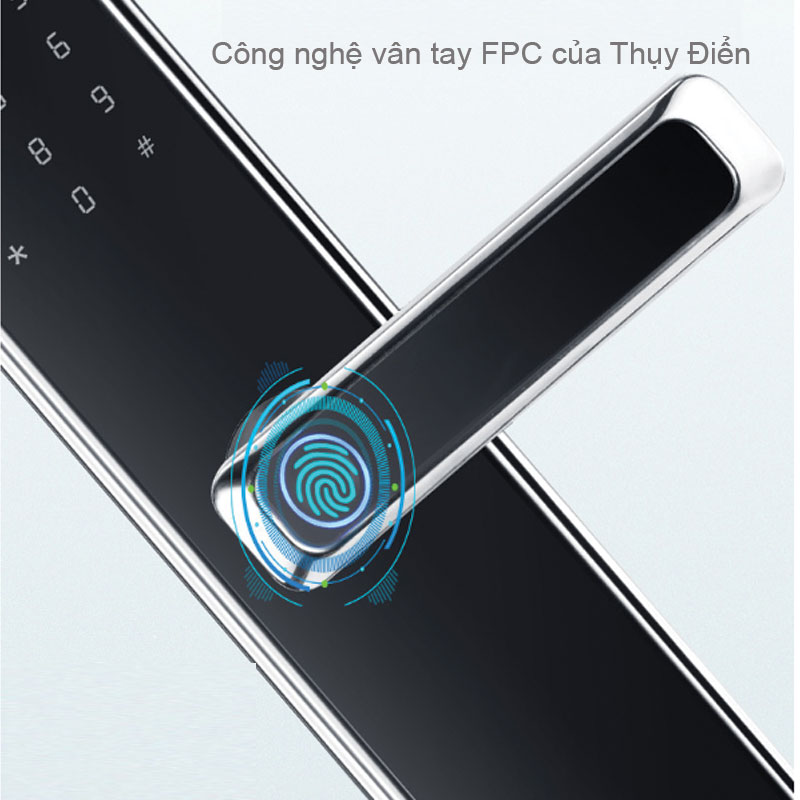Khóa sử dụng công nghệ vân tay FPC của Thụy Điển