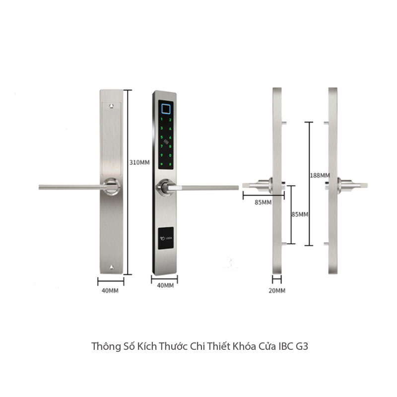 kích thước khóa cửa