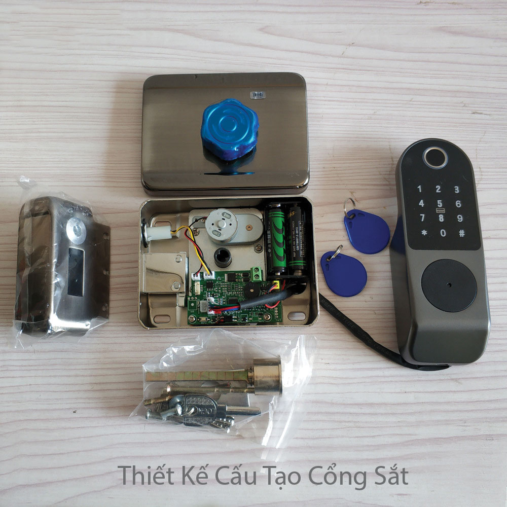 Tiêu chí khóa điện tử lắp cho cửa cổng sắt