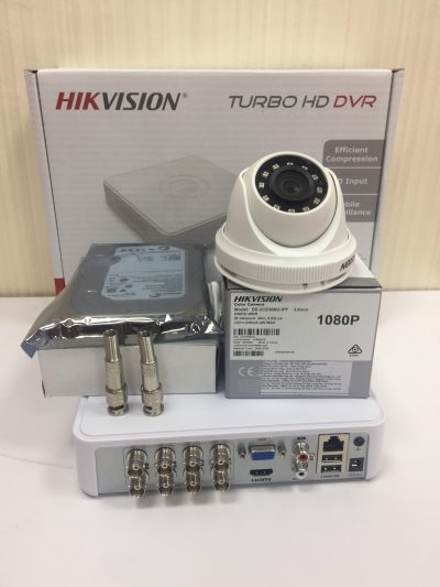 Lắp Đặt Trọn Bộ 1 Camera Hikvision ✅ Camera An Ninh Full HD 1080P 1DE561KNC